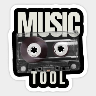 TOOL  -  CASSETTE MUSIC Sticker